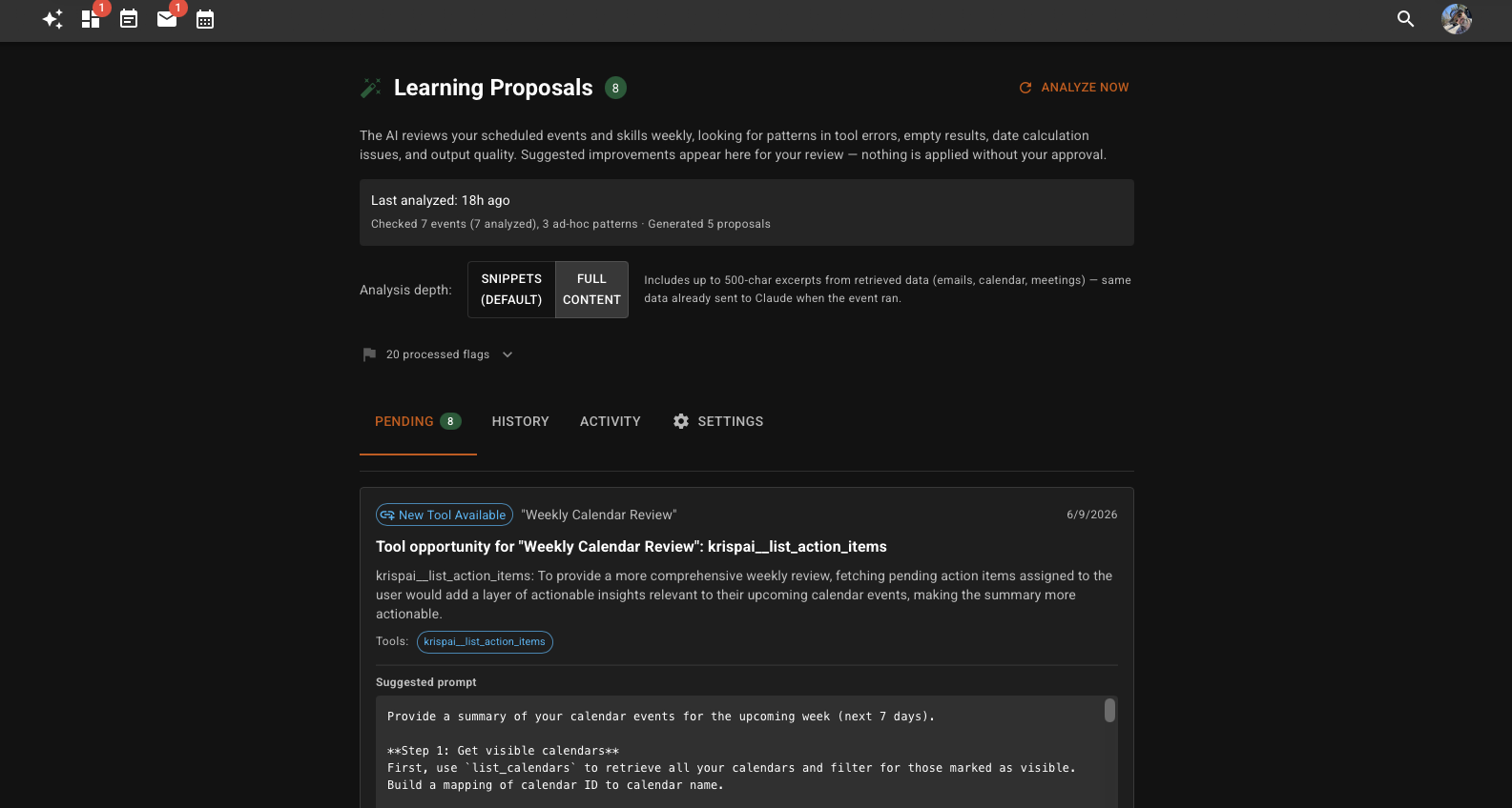KAIPARR - The Learning System